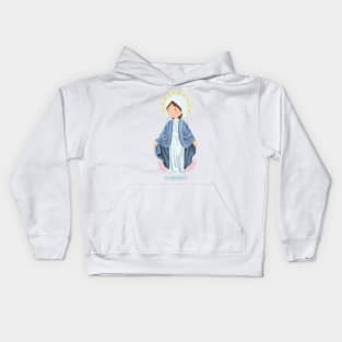 Our lady of the Miraculous Medal Kids Hoodie